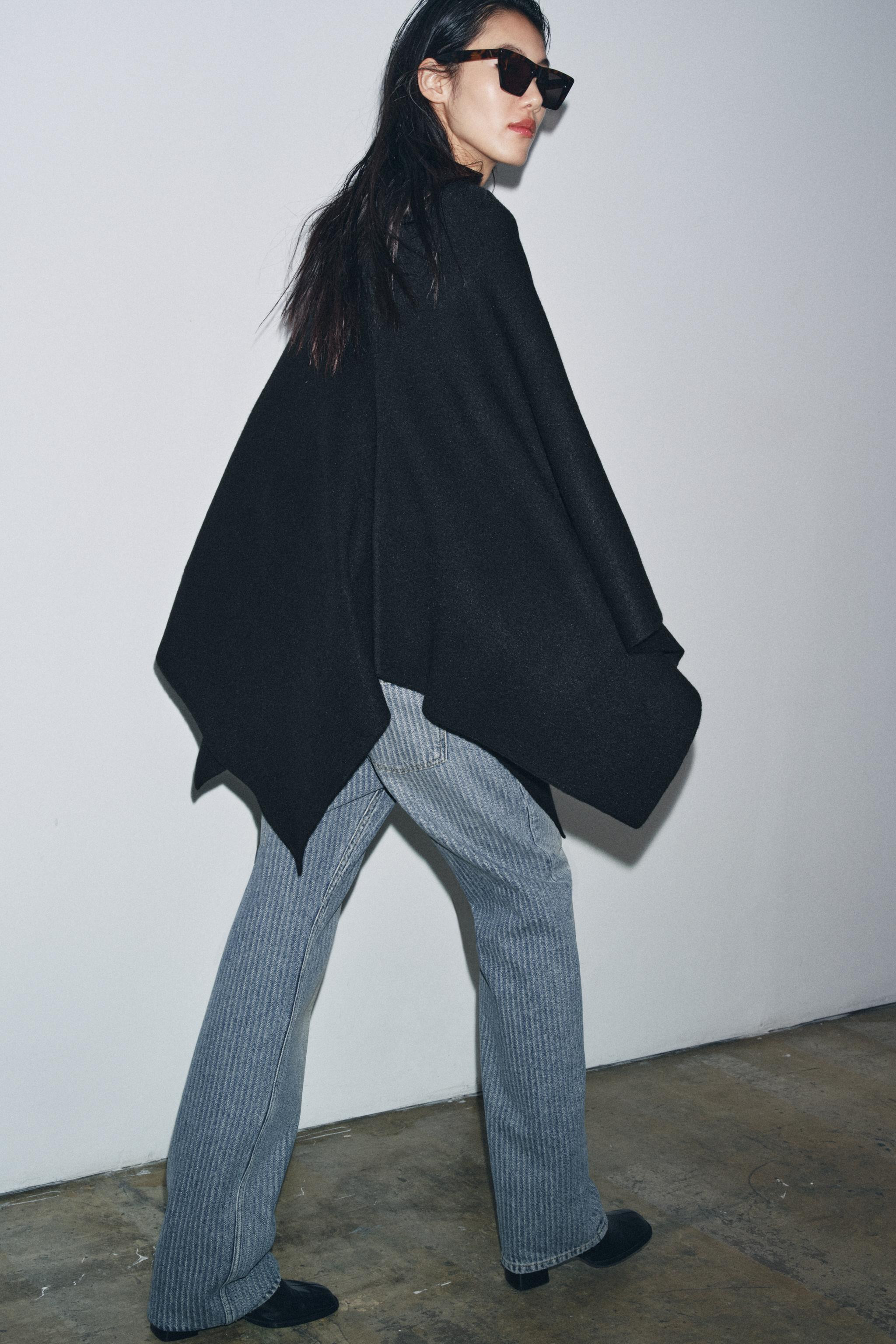 KNIT CAPE | Zara US