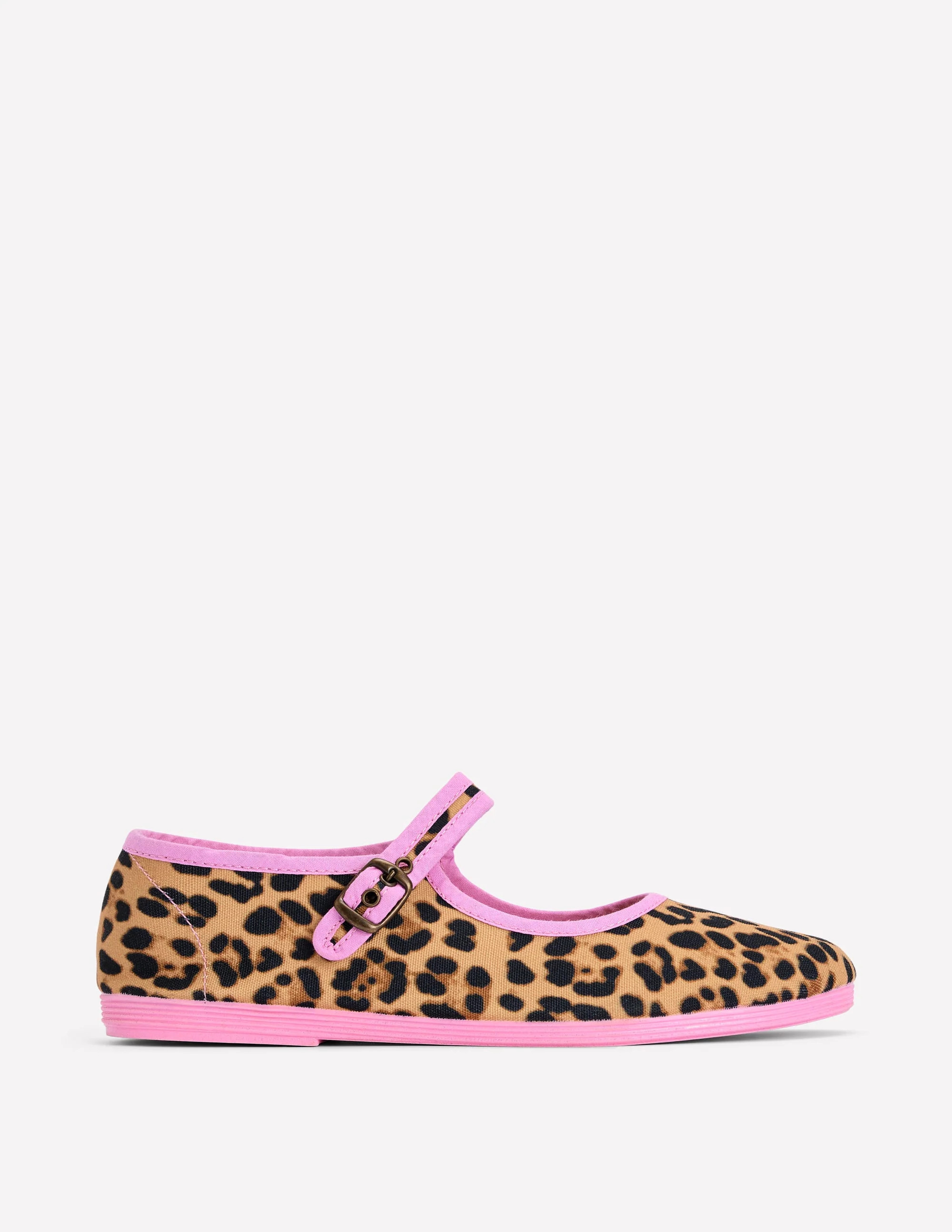 Flexi Mary Jane-Leopard | Boden UK