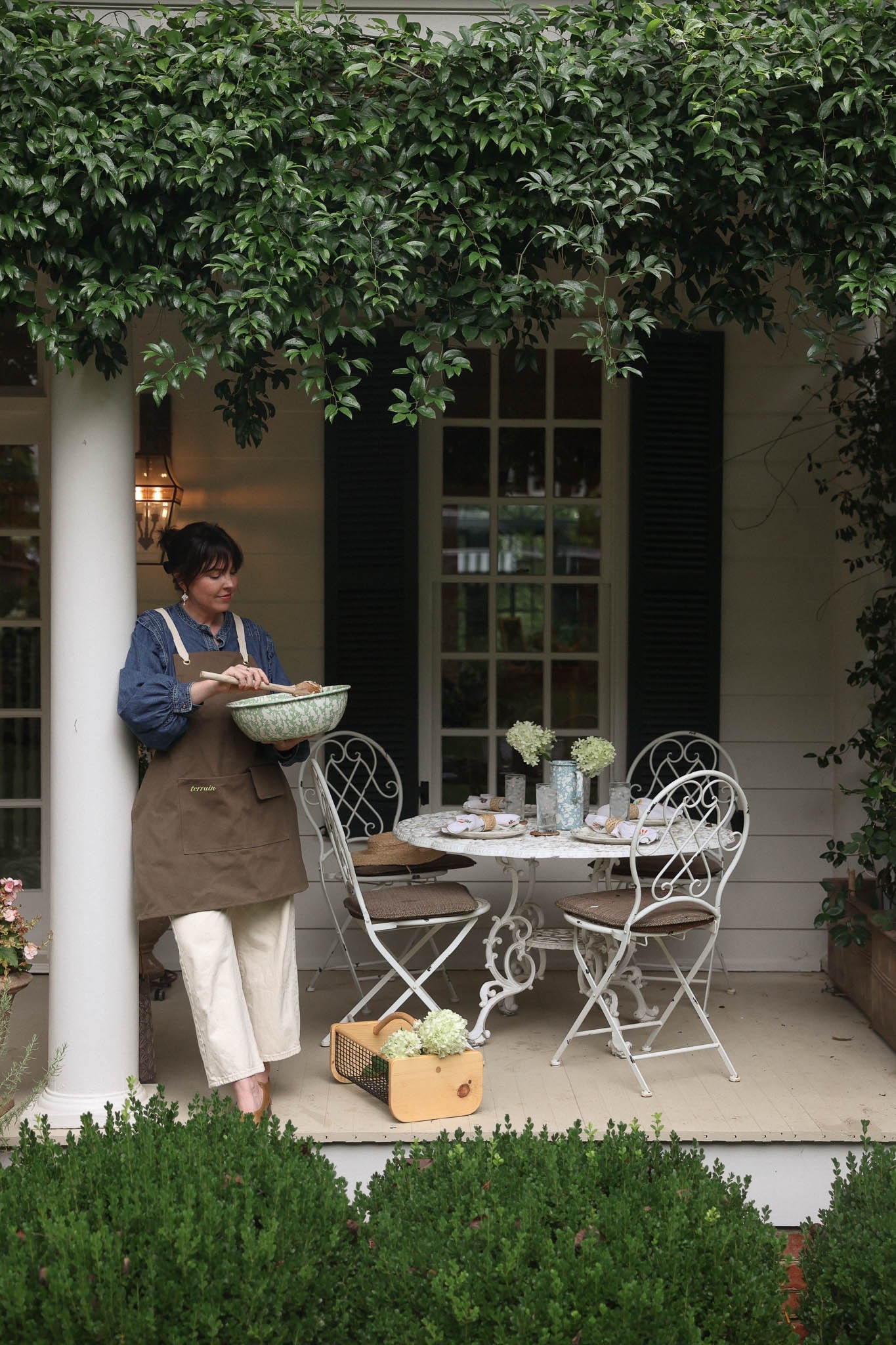 A little garden gathering!🤍🍃 

Fresh flowers, pretty dishes, and an afternoon spent on the porch; my favorite kind of summer day.  Linking all the details from this sweet setup!

#LTKSeasonal #LTKHome