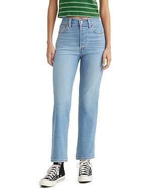 Levi's Women's Ribcage Straight Ankle Jeans | Amazon (US)