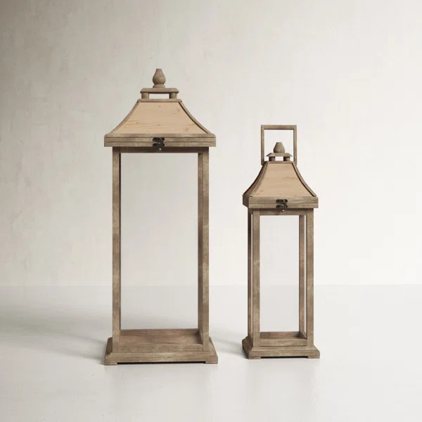 2 Piece Table Top Lantern Set | Wayfair North America