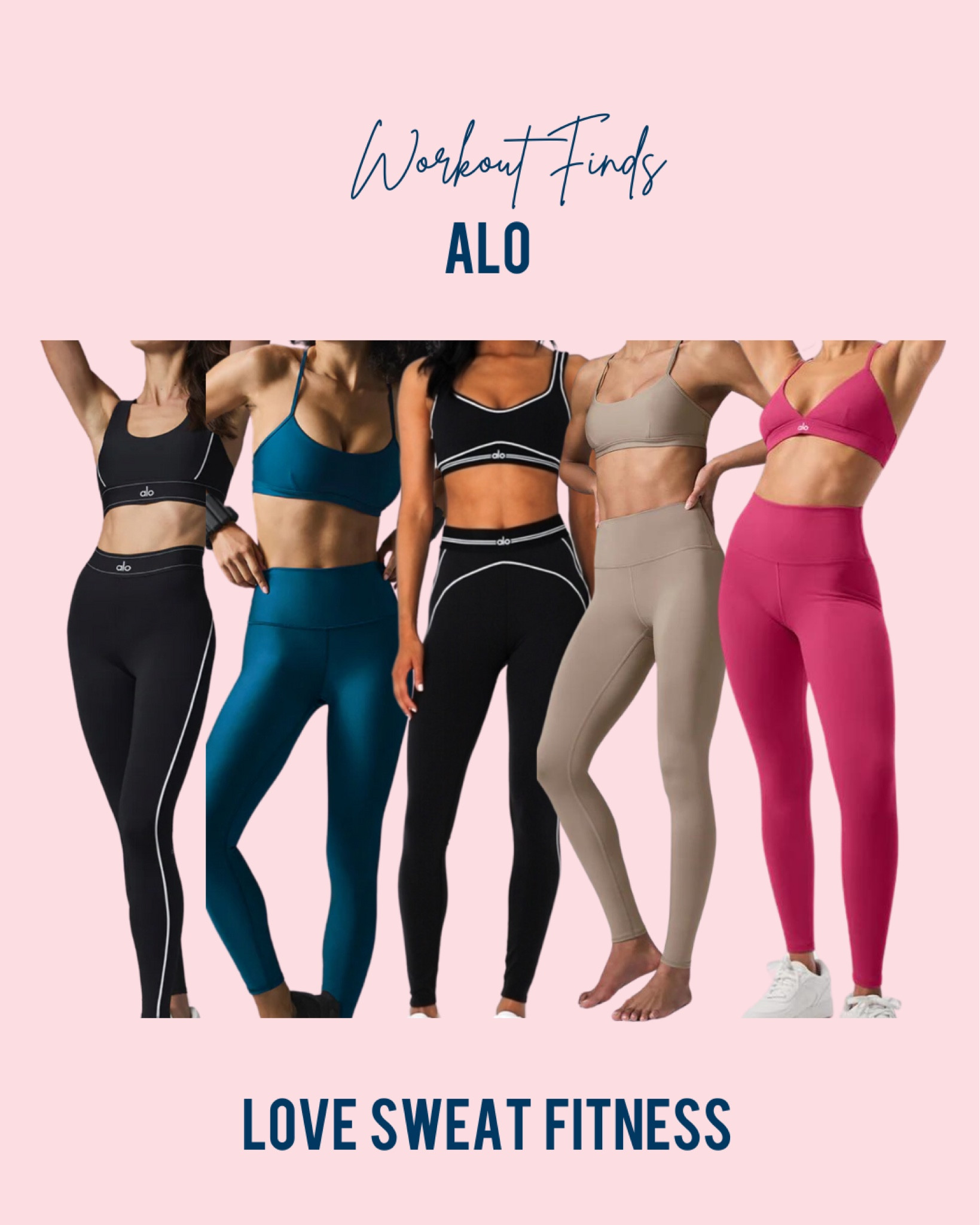 I'm obsessed with all the cute workout sets from Alo! The mix of dreamy neutrals and vibrant colors is everything, and they’re so incredibly comfy. Can’t get enough! 🩷

#LTKFindsUnder100 #LTKFitness #LTKActive