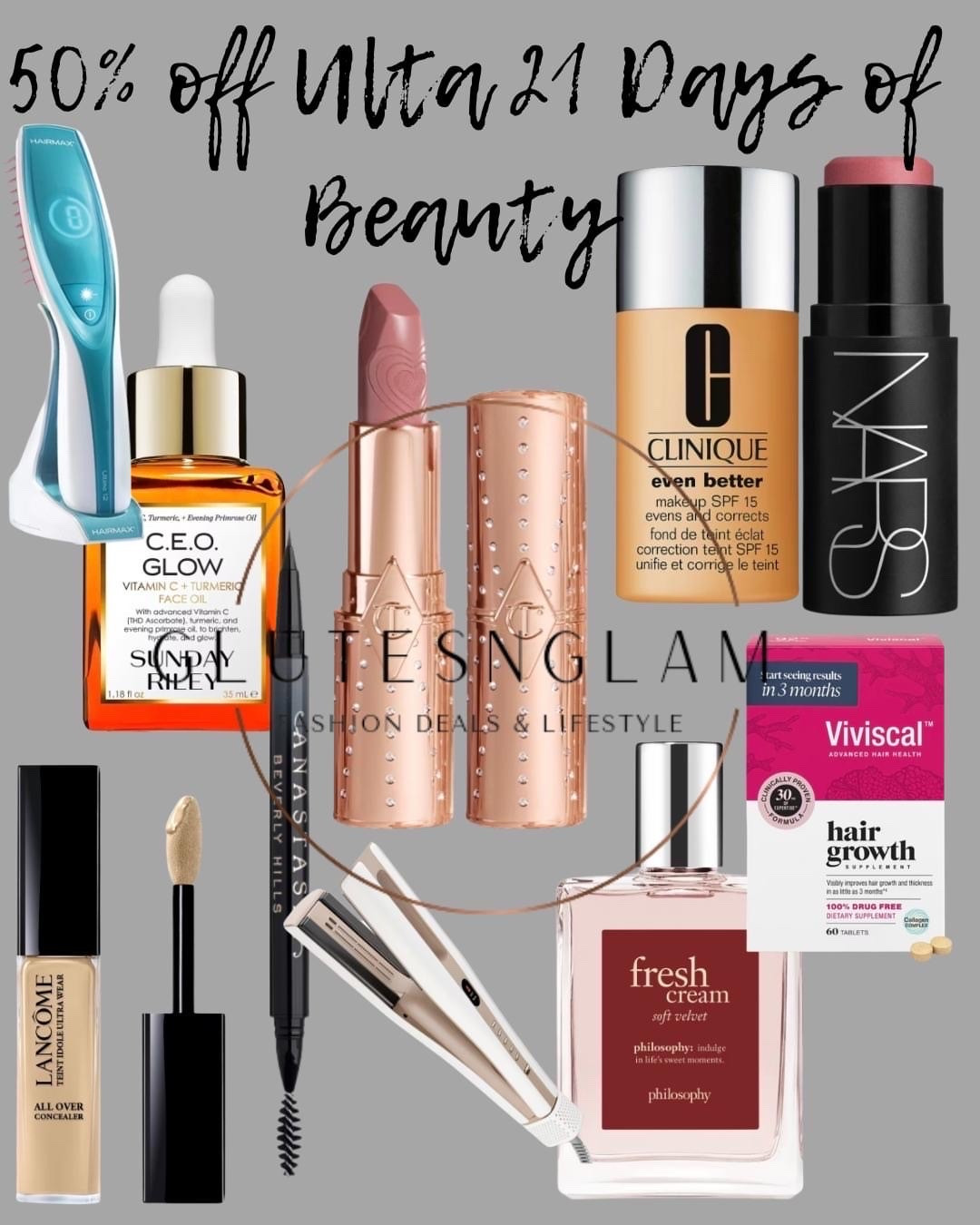 Ulta beauty 50% off sale, Ulta deals, skincare, charlotte tilbury lipstick, haircare, skincare, Sephora sale. Sunday Riley

#LTKSaleAlert #LTKBeauty #LTKselfcare