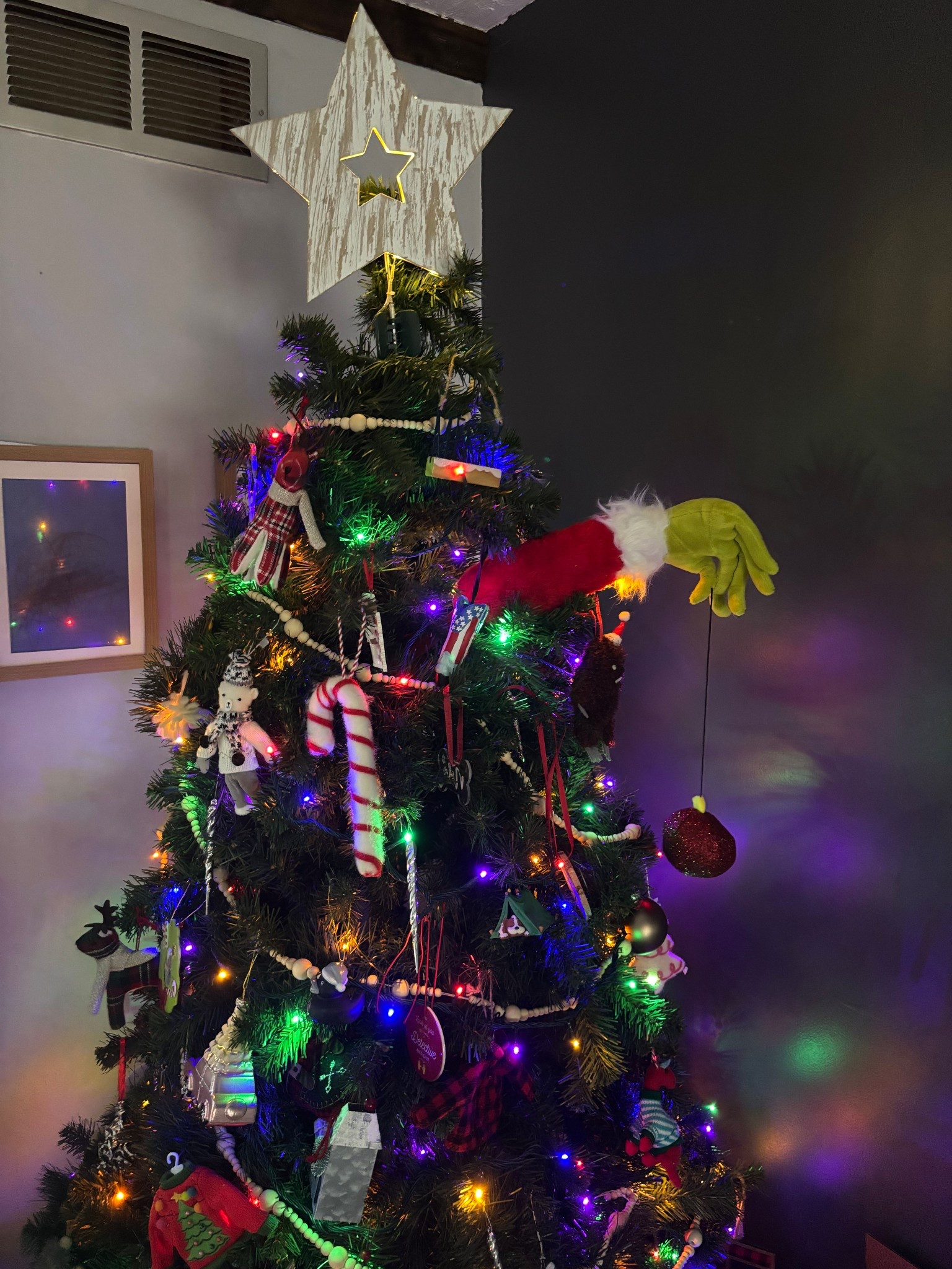 I think the grinch hand give it a little something! Hehe 

#LTKHoliday #LTKKids #LTKGiftGuide