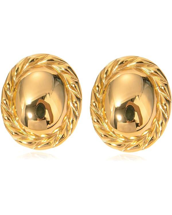 Chunky Gold Earrings for Women | Amazon (US)