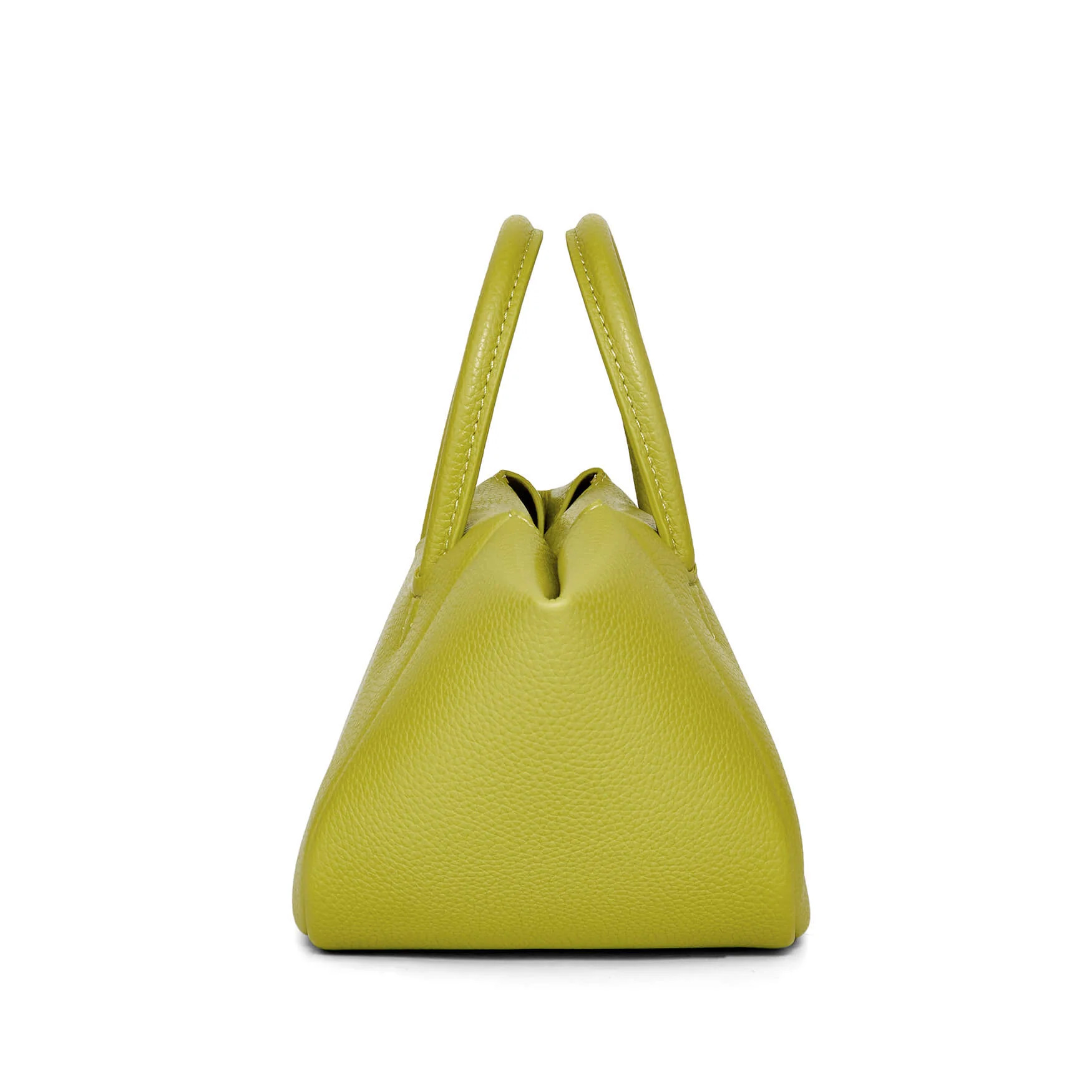 SINBONO Luxury Designer Lime Green Bag- Women's Selena Ruched Hobo Bag | SINBONO INC.
