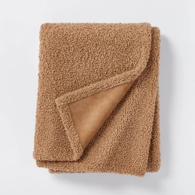 Boucle with Plush Reverse Throw Blanket - Threshold™ designed with Studio McGee | Target