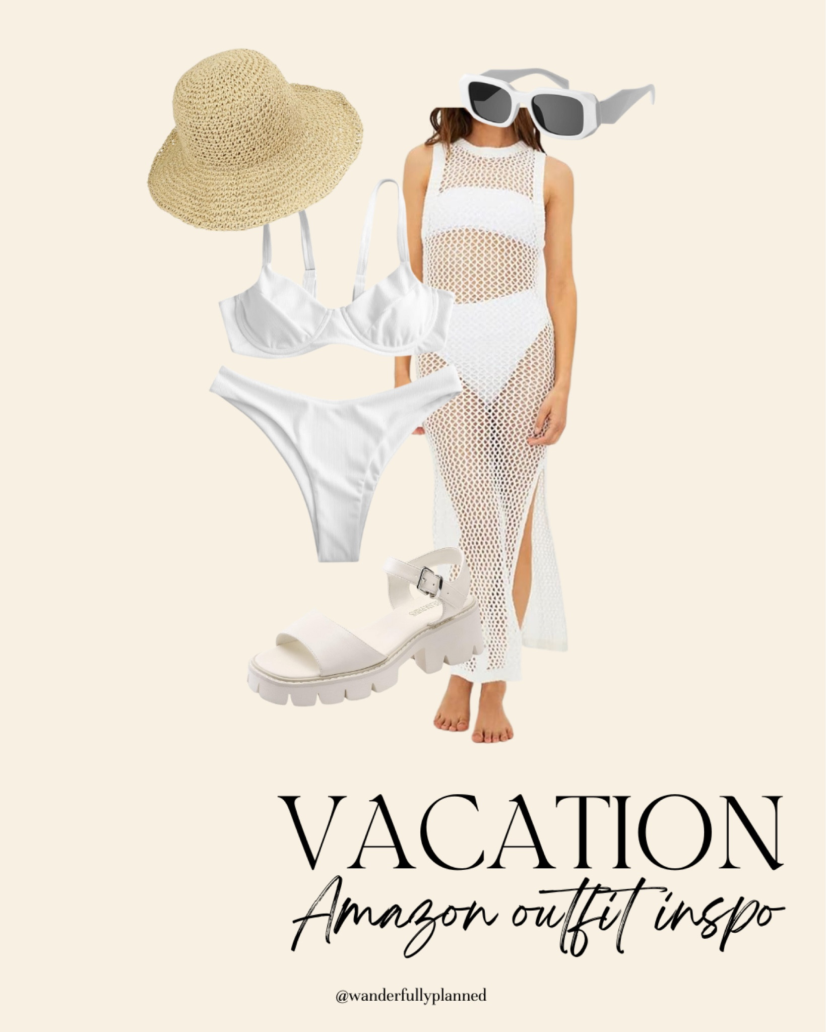 Amazon Vacation Outfit🤍 #amazonoutfit #outfitinspo #vacationoutfit

#LTKfindsunder100