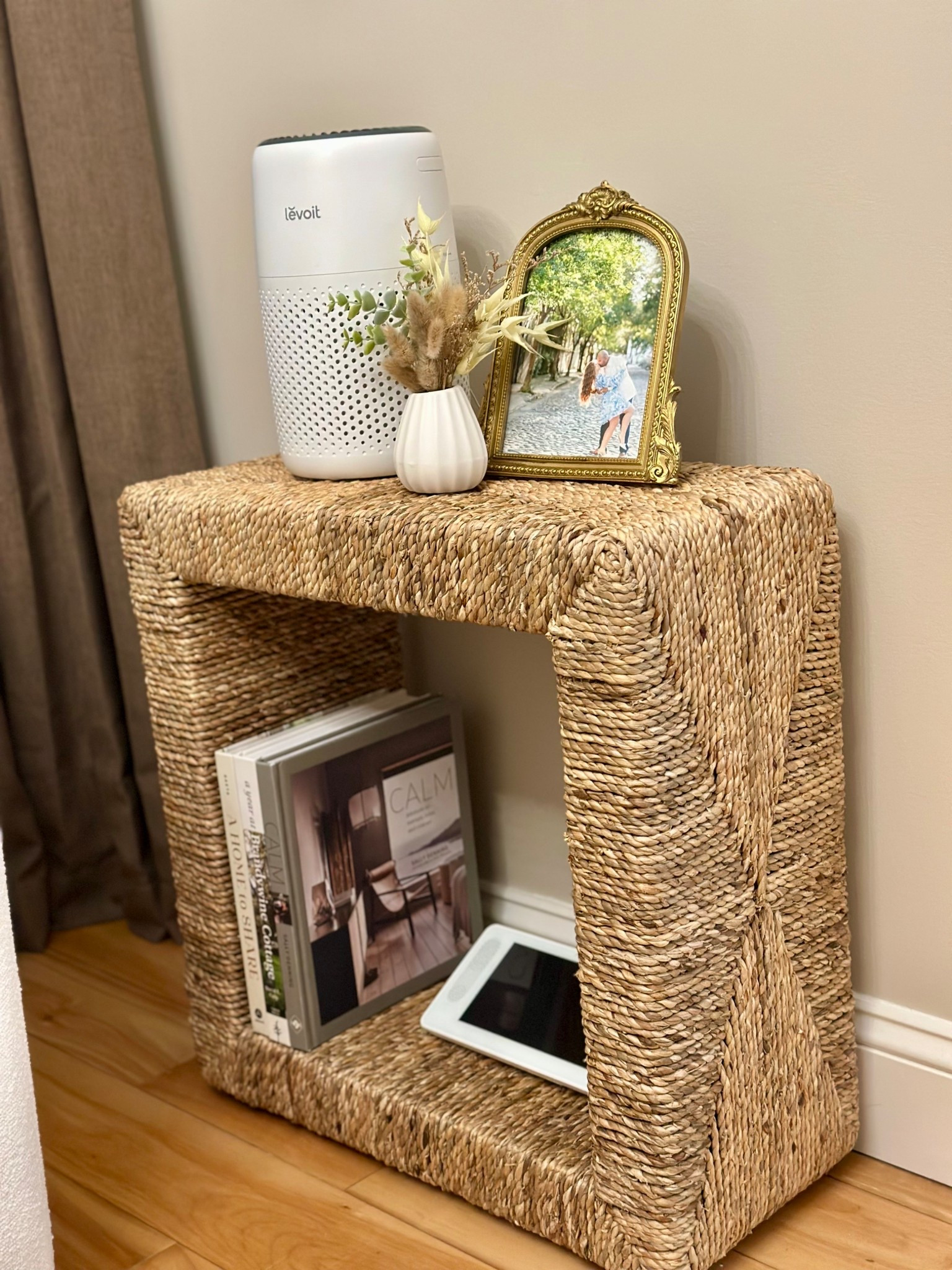 Wicker end stand that’s skinny and high quality ! Wayfair find 

#LTKHome #LTKSaleAlert