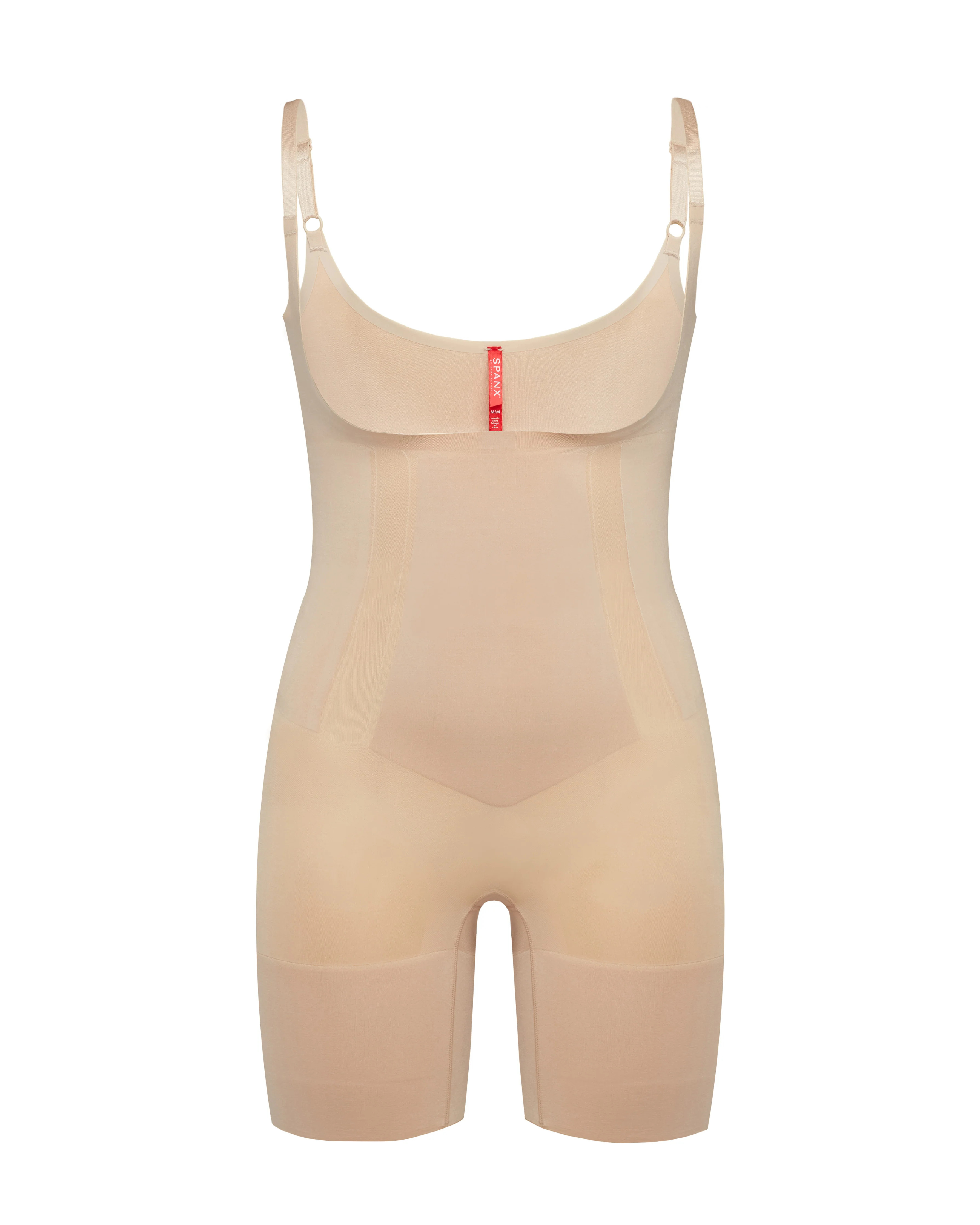 SPANXsculpt™ OnCore Open-Bust Mid-Thigh Bodysuit | Spanx