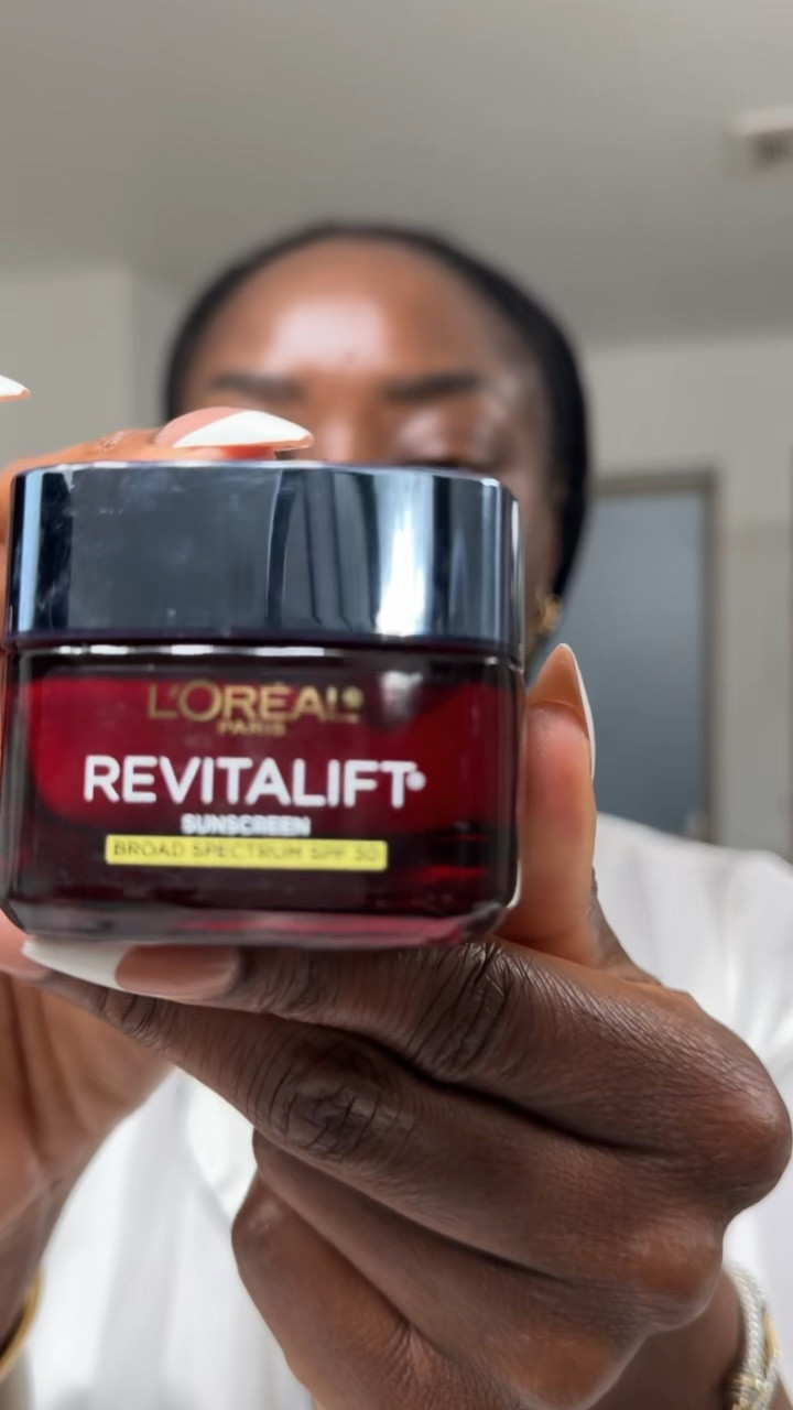 Using the L’Oreal revitalift moisturizer with SPF and just look at how it melts into my skin!

#LTKBeauty