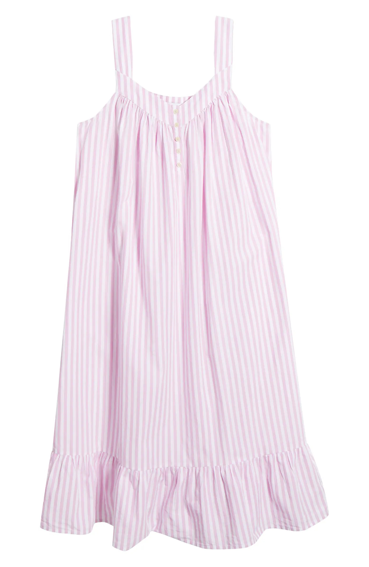 Cotton Shirting Nightgown | Nordstrom