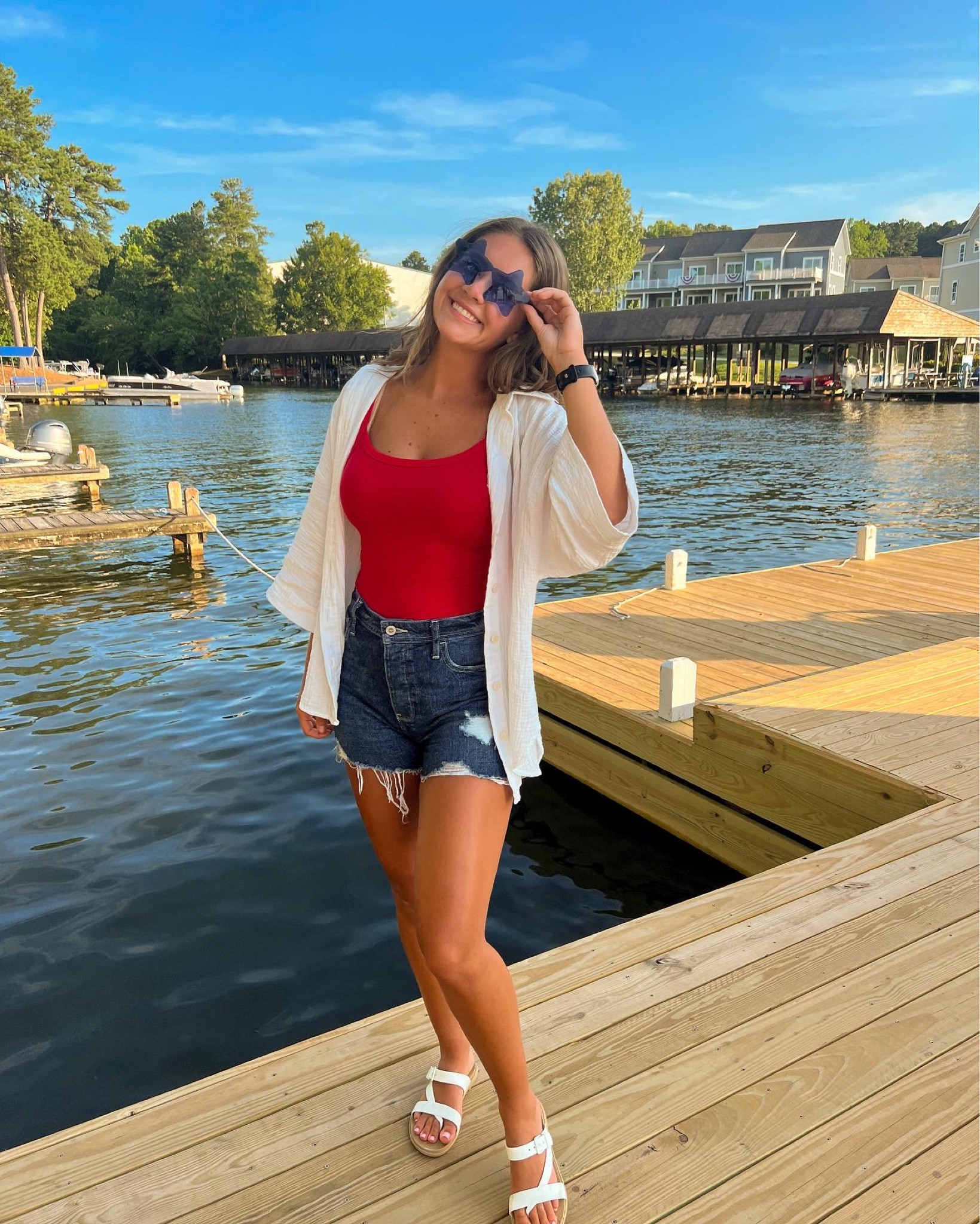 4th of July, july 4th outfit, labor day outfit, memorial day outfit, red, white, and blue

#LTKSeasonal #LTKunder50 #LTKstyletip