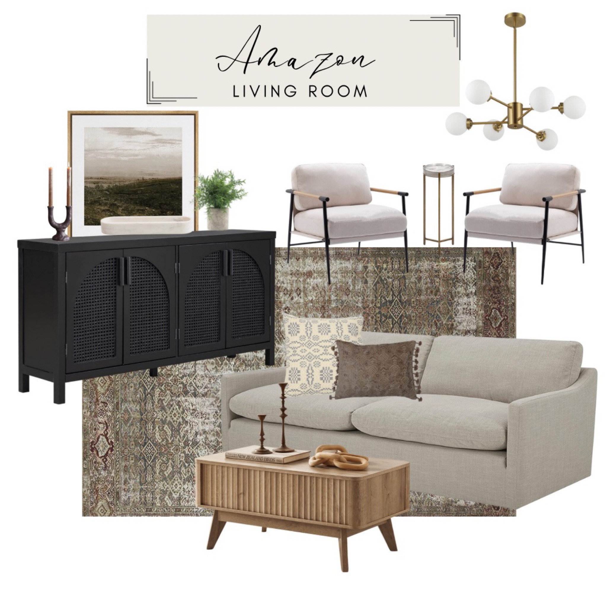 Loving the modern, yet earthy feel
To these Amazon living room furniture pieces. 

#LTKhome #LTKstyletip