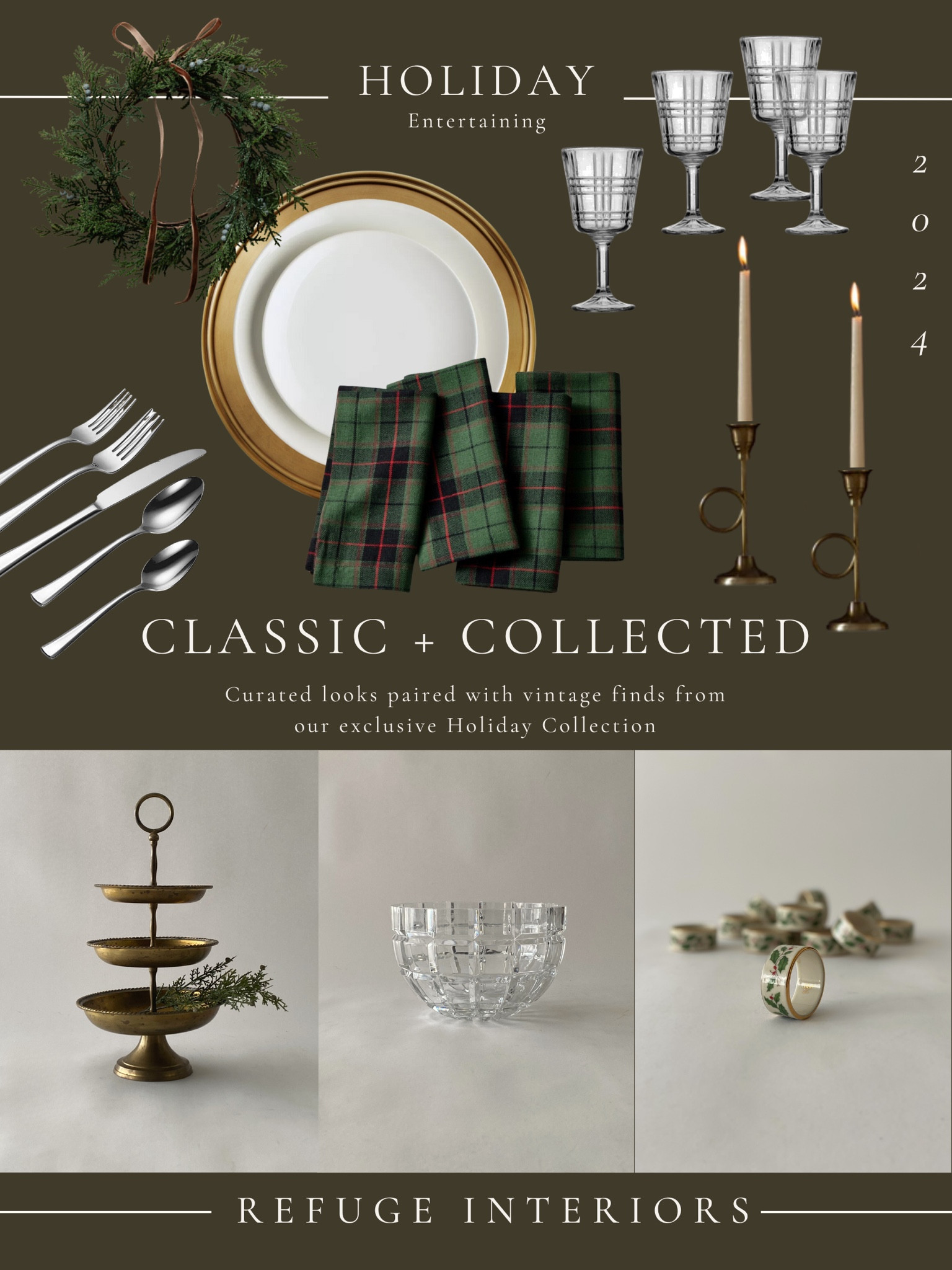 Curated looks designed to pair with vintage accents from our exclusive Holiday Collection! 🤎🌲

Our Holiday Collection is available tonight 11/15 at 6 PM CT on the website!

#LTKSeasonal #LTKHoliday #LTKHome