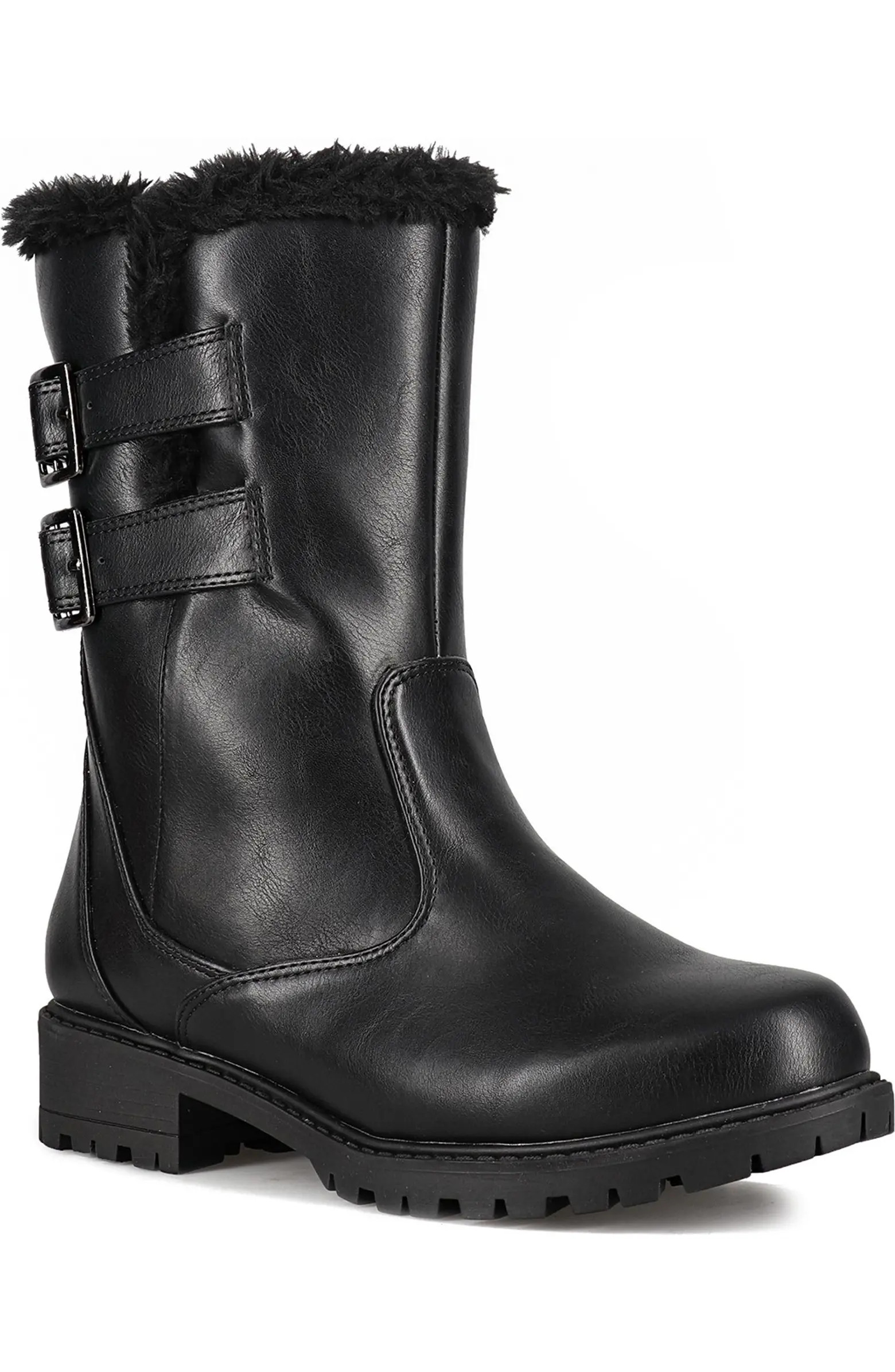 AQUATHERM BY SANTANA CANADA Cold Weather Faux Fur Lined Boot | Nordstromrack | Nordstrom Rack