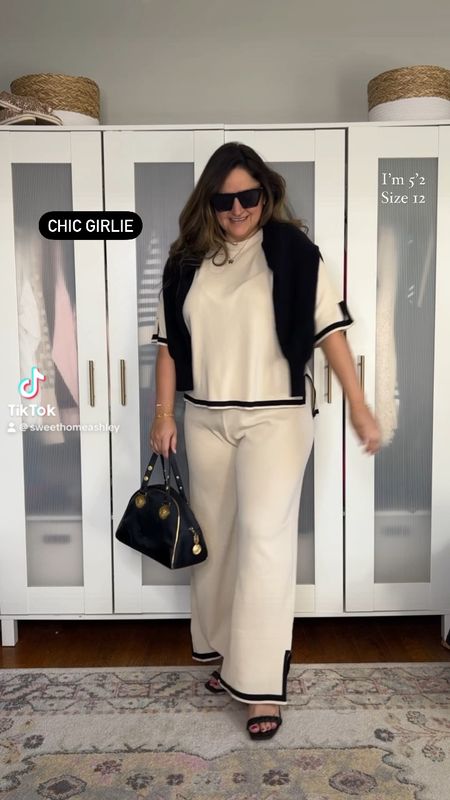 How to style the trending amazon two piece set… try it with heels and a sweater, pumps and a black blazer, or platform sneakers and a puffer vest!

Travel outfit
Knit set
Luxe for less
Amazon set
Curvy style 
Midsize style
Neutral outfit
Fall outfit
Work outfit

#LTKVideo #LTKworkwear #LTKmidsize