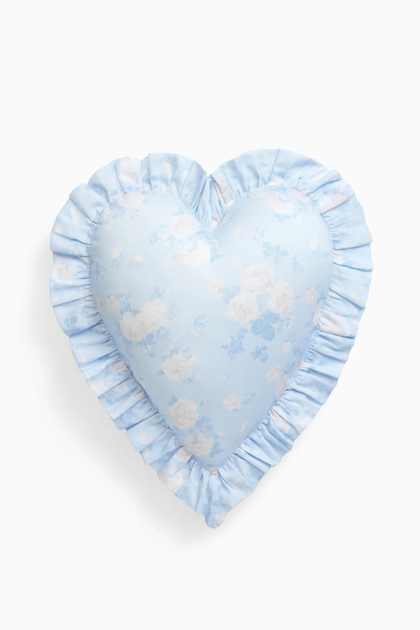 Boheme Ruffle Heart Pillow | LoveShackFancy
