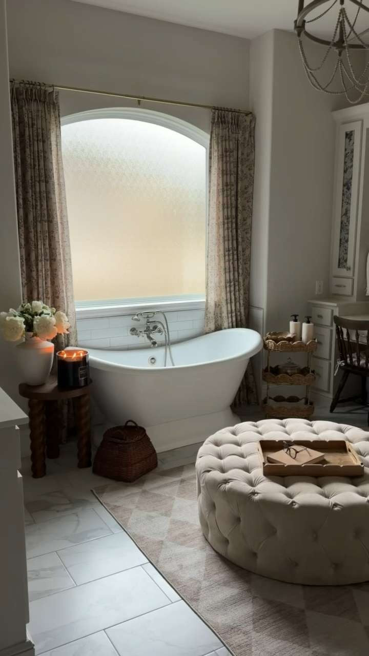 Our Corwin rug in beige is the perfect touch to make our bathroom nice and cozy!  

 #LTKSeasonal #LTKHome