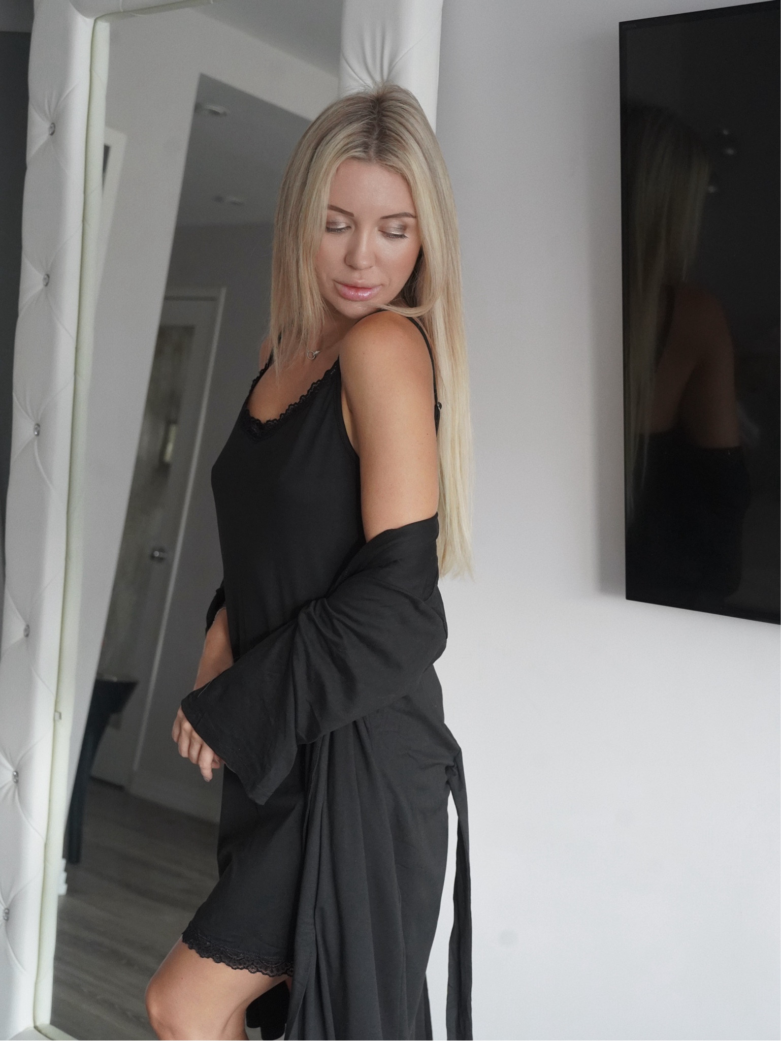 I found a way to embrace my feminine energy and feel comfortable and cute at home with cozy and stylish set from 
@ekouaerofficial x @ekouaerfinds 

Is it important for you what you wear at home ? 

Remember: 
🫶🏻Feeling good in what you wear, even at home, can have a positive impact on your mood and overall well-being. 
🫶🏻#Pajamas that make you feel comfortable, confident, and attractive can definitely enhance your sense of femininity and self-expression.
🫶🏻Many people find that wearing cute and cozy loungewear or pajamas not only helps them feel good but also sets a positive tone for their day or evening. 
🫶🏻It’s wonderful if you prioritize your comfort and style, even when you’re spending time alone at home. 
🫶🏻Remember, self-care and self-expression come in many forms, and choosing clothing that makes you feel good is a great way to nurture and celebrate your feminine energy. 

Enjoy feeling fabulous in your cozy and sexy pajamas!

Pro code: TAT01 

#ekouaer#ekouaerclothes
#EKOUAERss25 #EKOUAERnyfw #nyclife #nychomes #nycliving #nycblogger #nycstyle #nycphotographer #nycmodel #homestyle #onlineshopping #styleblogger #styleinspiration #pinterest #pinterestinspired #motivationmonday 

#LTKSaleAlert #LTKFindsUnder50 #LTKHome