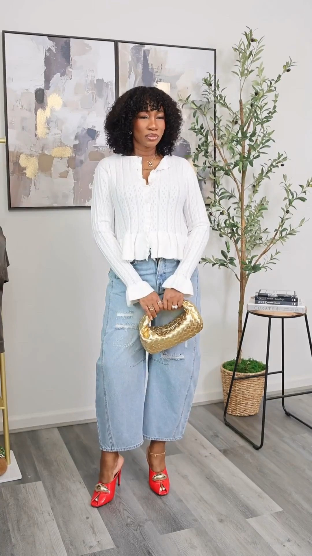 Spring Outfit Idea… This look is perfect for a spring brunch with the girls. This top also comes in 2 other colors. 
Size large top
Size 12 jeans


#LTKootd #LTKSeasonal #LTKBump
