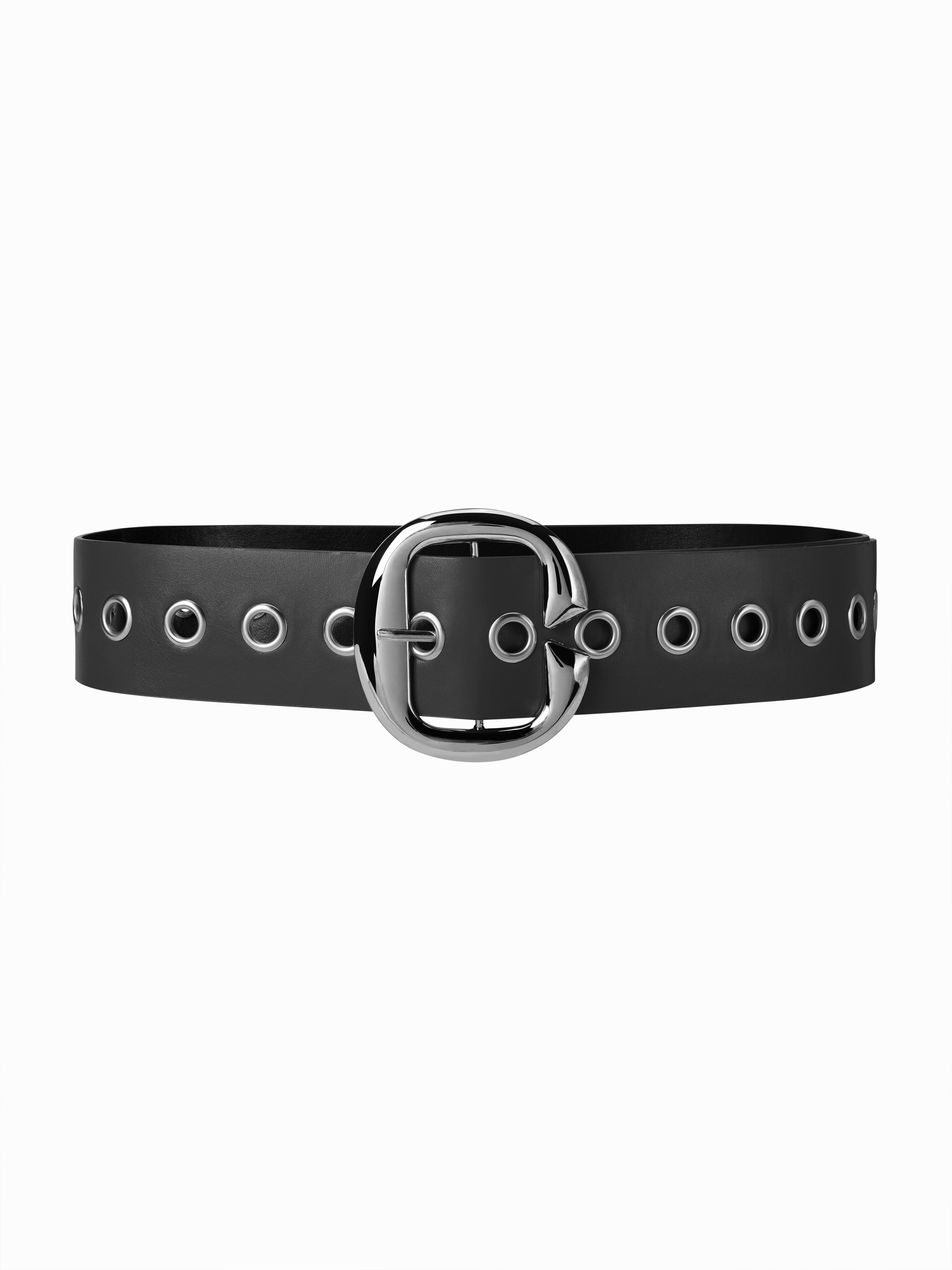 EYELET EMBELLISHED BUCKLE BELT For Daily Casual Date Music Festival/Live House | Cider