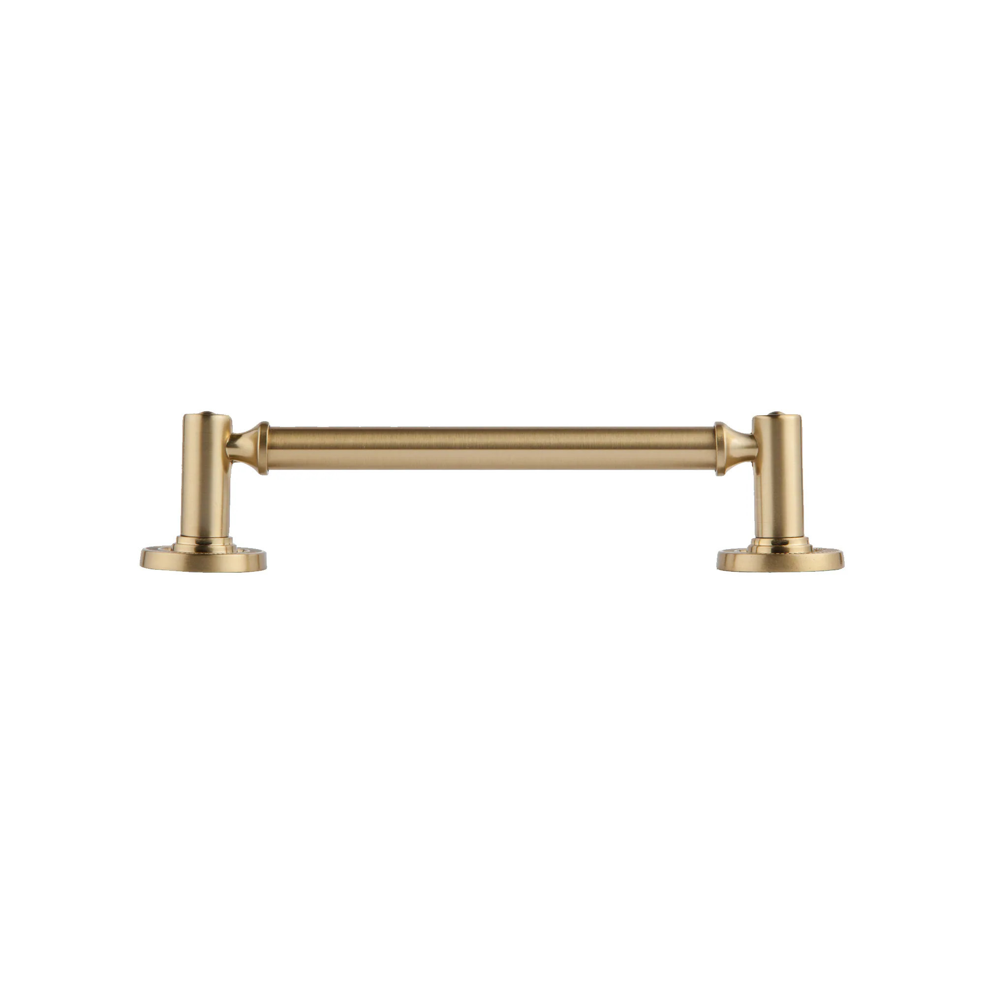 Sumner Street Home Hardware Minted 5-in , 127mm Center to Center Satin Brass Dual Mount Cylindrical Bar in Gold | RL060124 | Lowe's