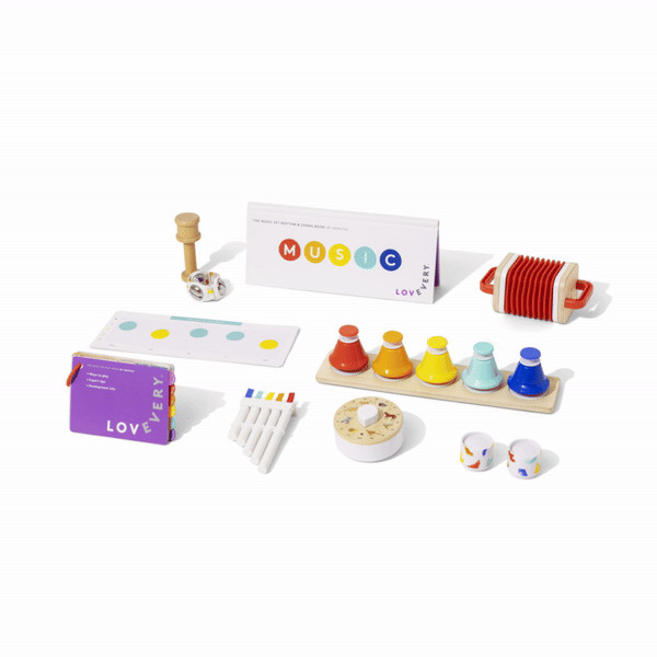 The Music Set | Instrumental Toys for Kids | Lovevery | LOVEVERY