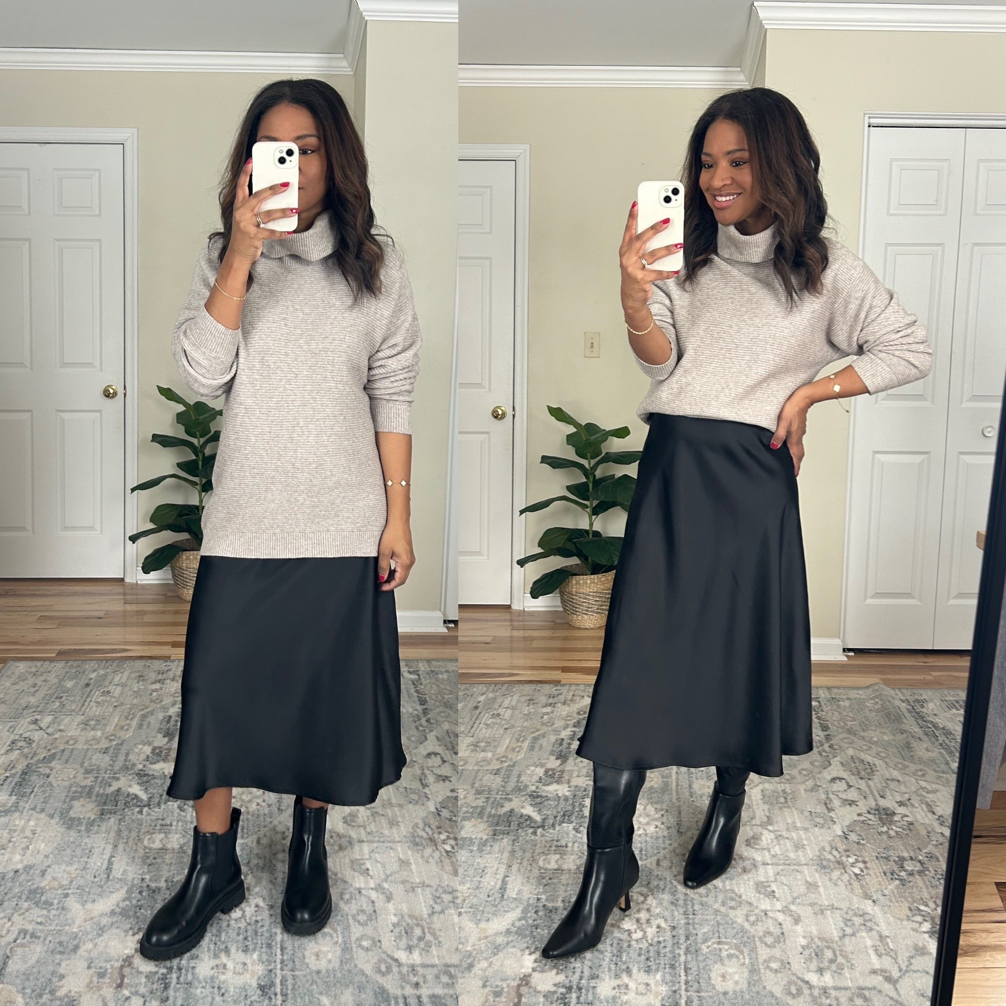 Today’s outfit fix reel! Wearing a small in the midi skirt!

#LTKootd #LTKOver40
