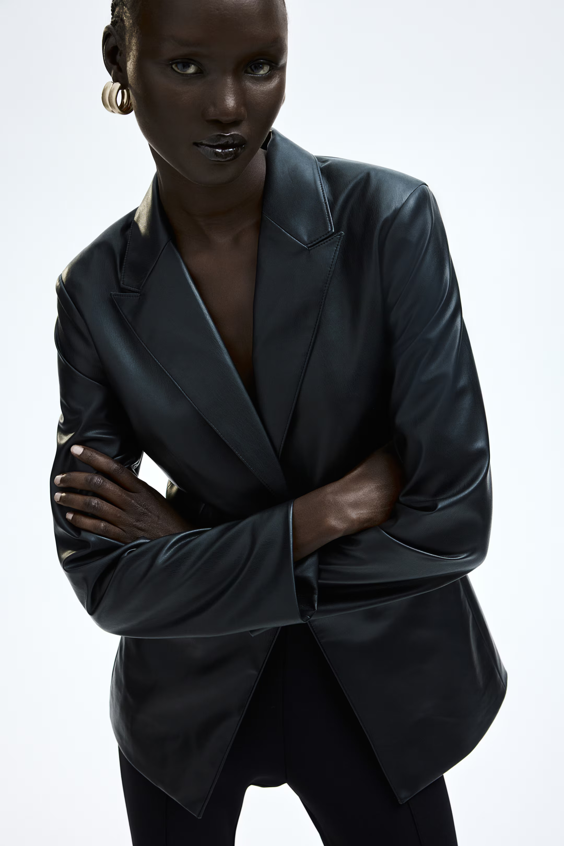 Coated blazer | H&M (UK, MY, IN, SG, PH, TW, HK)