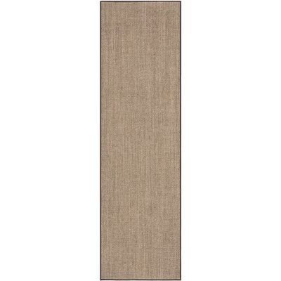 Martha Stewart Natural Fiber - MSR9501 - Indoor Power Loomed Accent Rugs - Light Brown - 1'10"x5' | Target