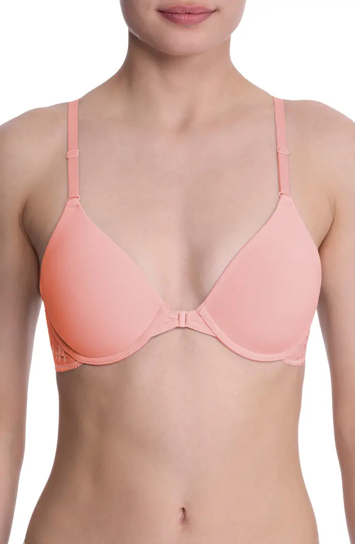 Underwire Front Close Contour Bra | Nordstrom