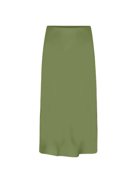 Satin Bias Midi Slip Skirt | Ann Taylor