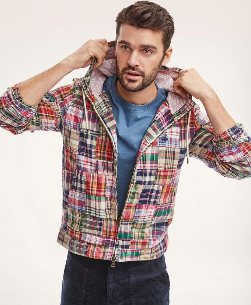 Patchwork Madras Windbreaker | Brooks Brothers