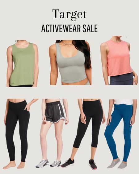 Target activewear sale! 

#LTKfitness #LTKSeasonal #LTKsalealert