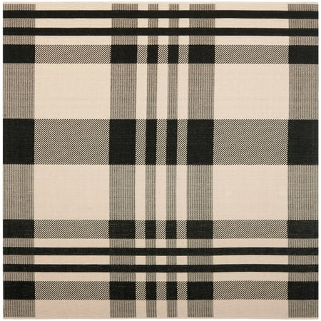 Safavieh Courtyard Benjamin Plaid Indoor/Outdoor Area Rug | Walmart (US)