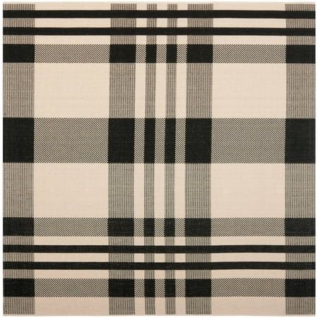 Safavieh Courtyard Benjamin Plaid Indoor/Outdoor Area Rug | Walmart (US)