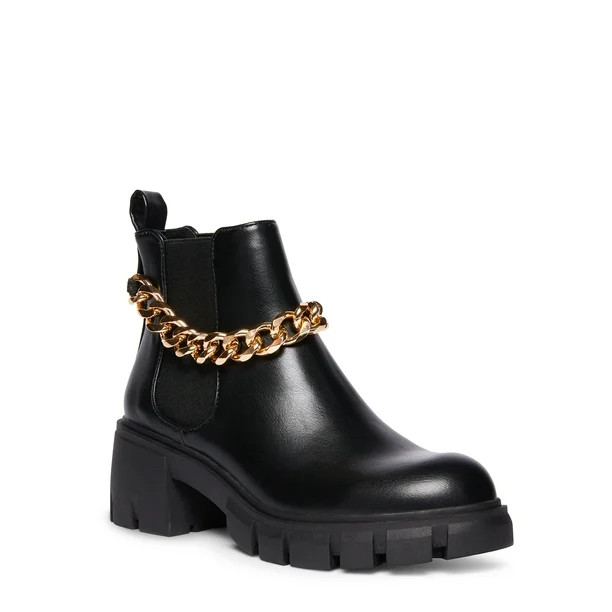 Madden Girl Women's Honey-C Chain Detail Chelsea Boot | Walmart (US)