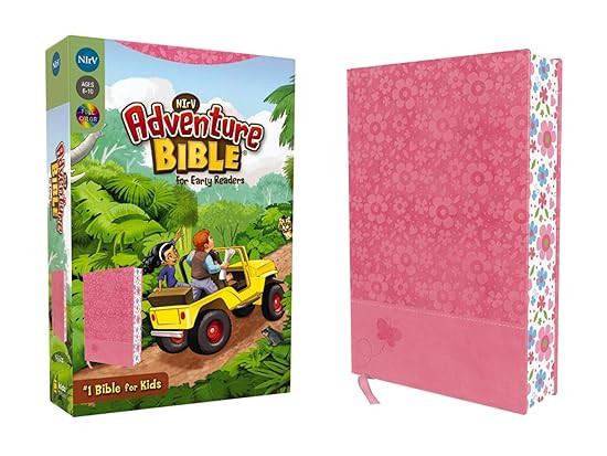 NIrV, Adventure Bible for Early Readers, Leathersoft, Pink, Full Color | Amazon (US)
