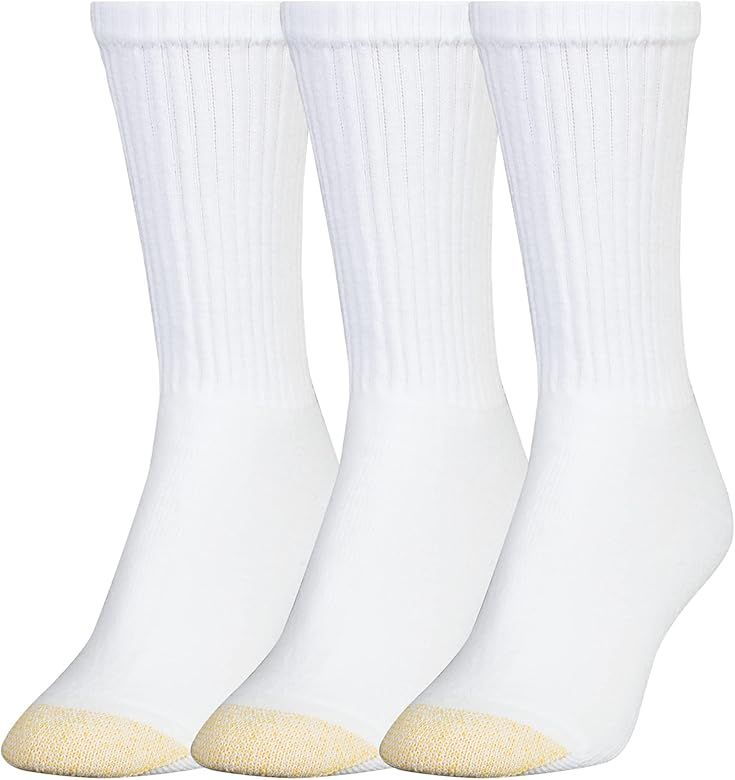 GOLDTOE Women's Ultratec Crew Socks, 3-Pairs | Amazon (US)