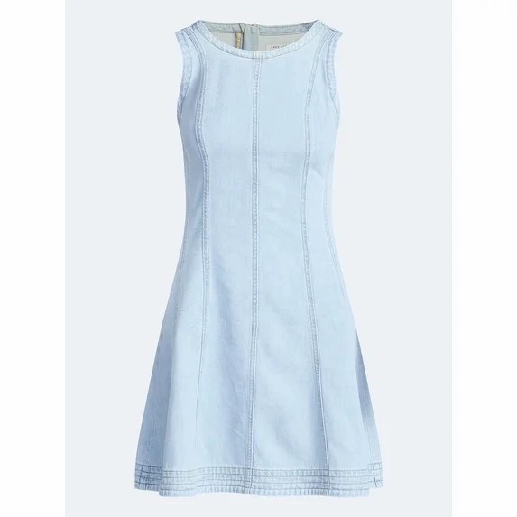 Love this denim dress for spring and summer!  Would be perfect with boots for a concert!

#LTKFestival #LTKOver40 #LTKootd