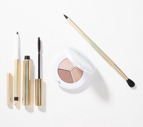 Carmindy Beauty Eye Enhancer 3-Piece Kit with Eye Shadow Brush | QVC