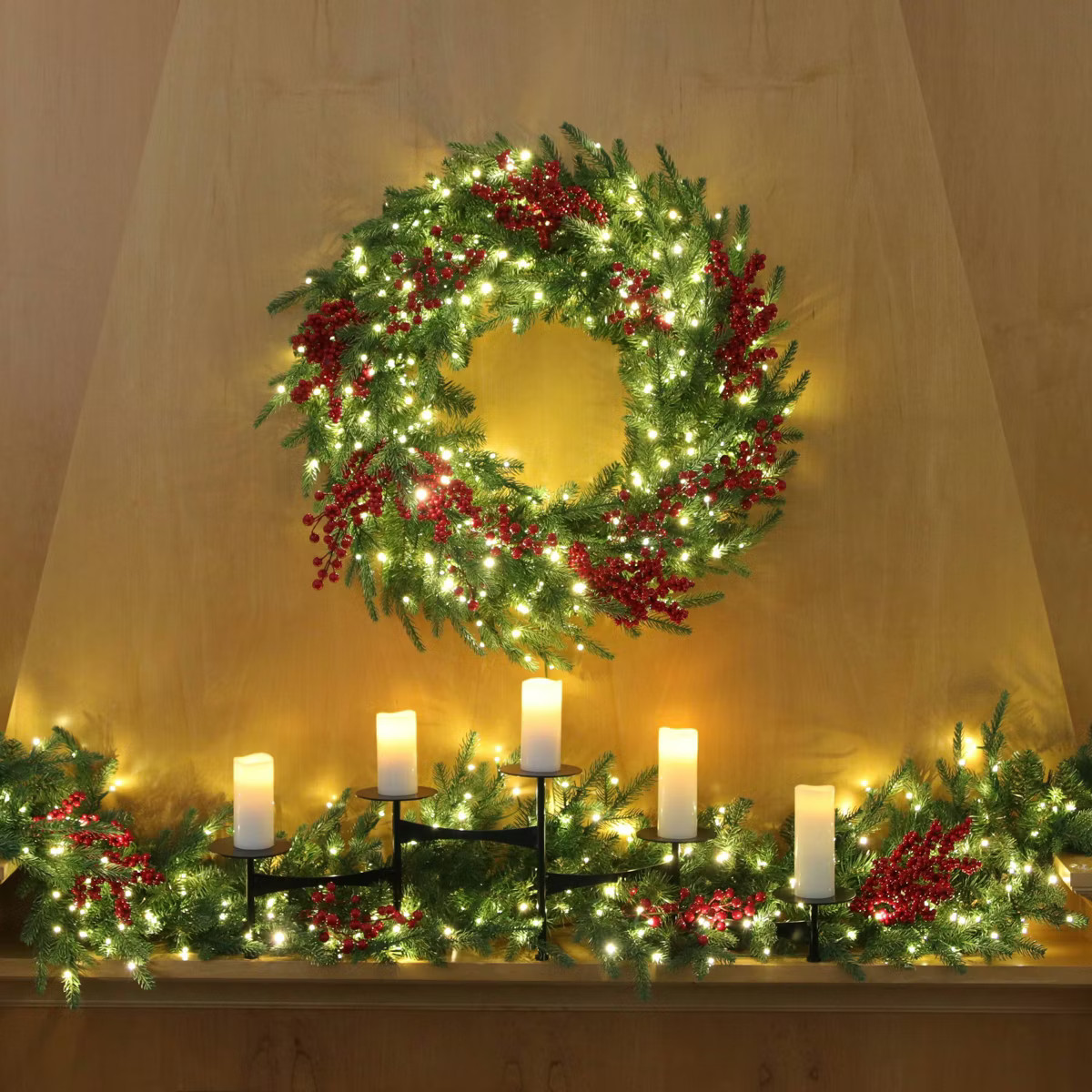 Philips 30" High Density Led Wreath | Target