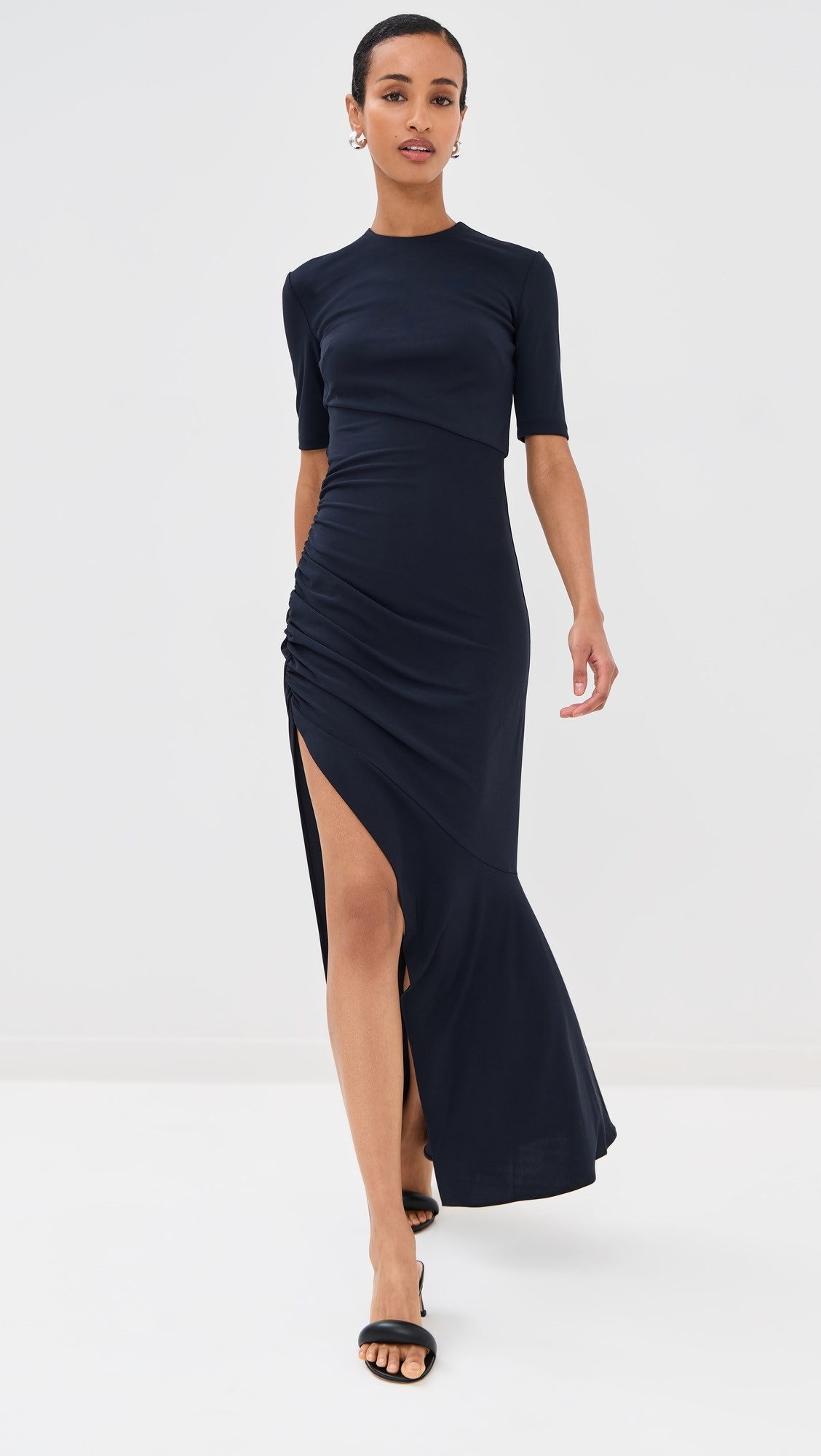 Ruched Fitted T-Shirt Dress | Shopbop