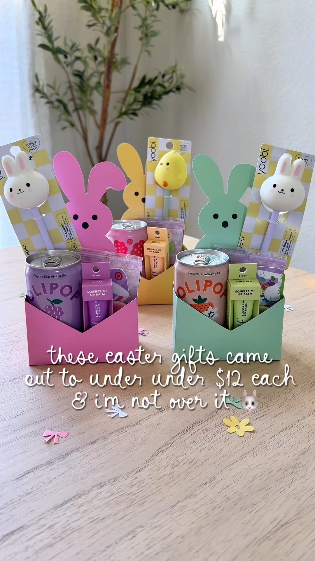 easter bunny gift idea 🐰✨

each one came out to about $11.41 without the gift card. you can easily make them closer to $8 by skipping an item.

i linked the bunny boxes, mini sodas, lip gloss, candy, pens, notepads + similar options in case something sells out.

perfect for teacher gifts, neighbor gifts, coworker gifts or just a sweet little spring surprise 🤍

#LTKSeasonal #LTKSpringSale #LTKHome