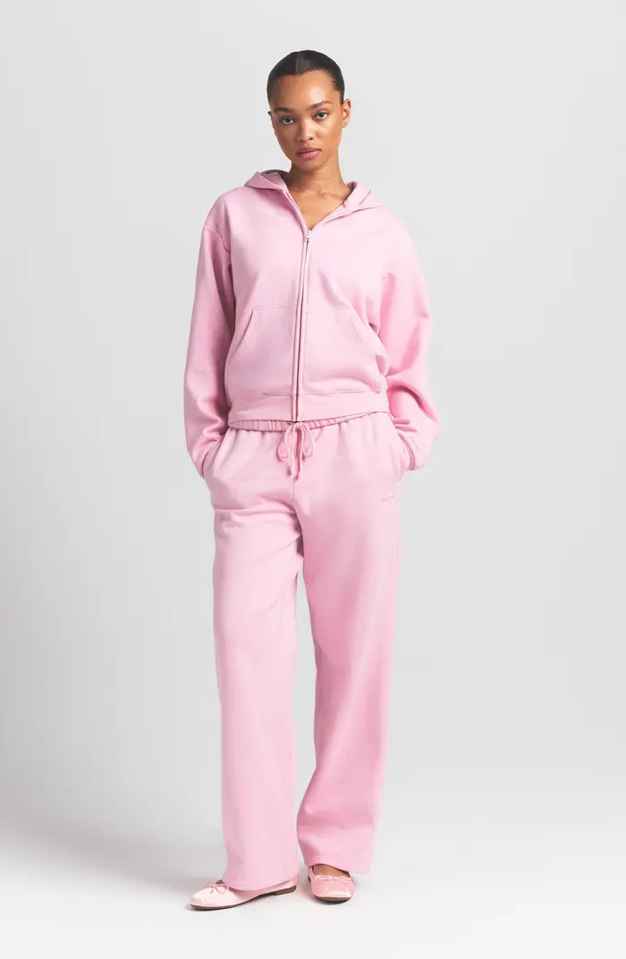Cotton Fleece Blend Classic Zip-Up Hoodie | Nordstrom