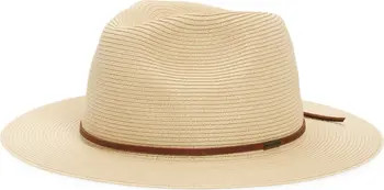 Wesley Packable Straw Fedora | Nordstrom