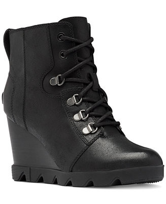 Sorel Women's Joan Uptown Lace Lug Sole Booties & Reviews - Booties - Shoes - Macy's | Macys (US)