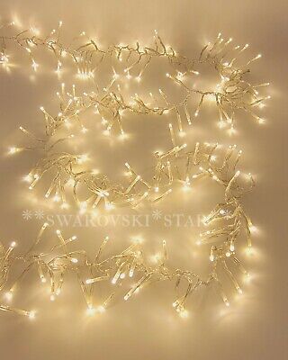 RAZ IMPORTS 19.6 LED CLUSTER GARLAND CLEAR WIRE WHITE600 LIGHTS REMOTE CHRISTMAS | eBay US