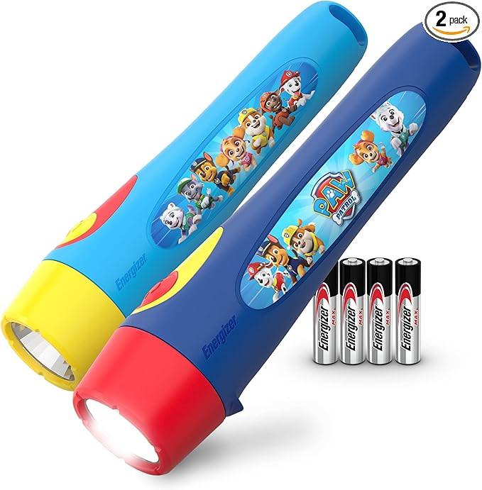Energizer PAW Patrol Flashlights (2-Pack), Paw Patrol Toys for Boys and Girls, Great Lightweight ... | Amazon (US)